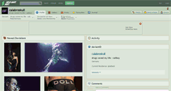 Desktop Screenshot of calabroskull.deviantart.com