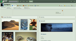 Desktop Screenshot of daviegunn.deviantart.com