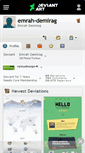 Mobile Screenshot of emrah-demirag.deviantart.com