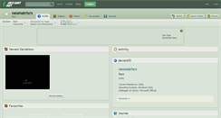Desktop Screenshot of neomatrixrs.deviantart.com