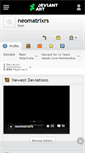 Mobile Screenshot of neomatrixrs.deviantart.com