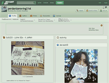 Tablet Screenshot of perdanizeraving21st.deviantart.com
