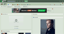 Desktop Screenshot of cignet.deviantart.com