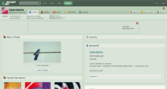 Desktop Screenshot of lukeroberts.deviantart.com