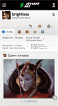Mobile Screenshot of brightless.deviantart.com