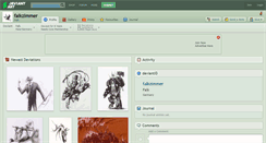Desktop Screenshot of falkzimmer.deviantart.com