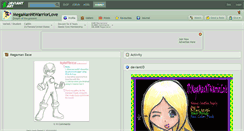 Desktop Screenshot of megamanntwarriorlove.deviantart.com