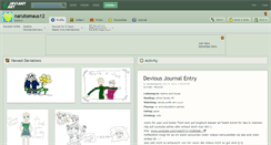 Desktop Screenshot of narutomaus12.deviantart.com
