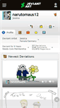 Mobile Screenshot of narutomaus12.deviantart.com