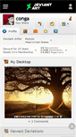 Mobile Screenshot of conga.deviantart.com