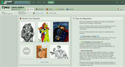 Desktop Screenshot of comic-slash.deviantart.com