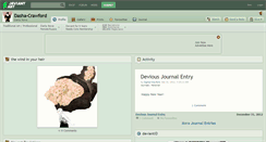 Desktop Screenshot of dasha-crawford.deviantart.com