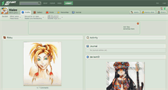 Desktop Screenshot of nialee.deviantart.com