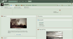 Desktop Screenshot of kotarek1.deviantart.com