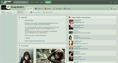 Desktop Screenshot of group-photo.deviantart.com