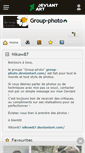 Mobile Screenshot of group-photo.deviantart.com