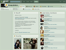 Tablet Screenshot of group-photo.deviantart.com