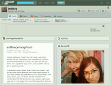 Tablet Screenshot of imkikyo.deviantart.com