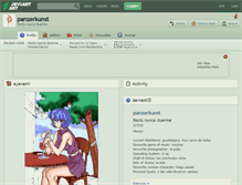 Tablet Screenshot of panzerkunst.deviantart.com