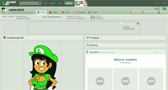 Desktop Screenshot of admin2845.deviantart.com
