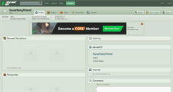 Desktop Screenshot of iluvartsmyfriend.deviantart.com