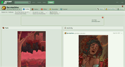 Desktop Screenshot of fax-machine.deviantart.com