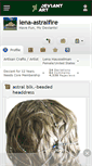Mobile Screenshot of lena-astralfire.deviantart.com
