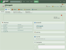 Tablet Screenshot of ohhmygosh.deviantart.com