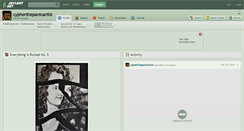 Desktop Screenshot of cypherthepanicartist.deviantart.com