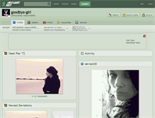 Tablet Screenshot of goodbye-girl.deviantart.com