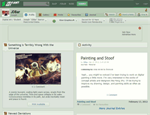 Tablet Screenshot of jdbar.deviantart.com