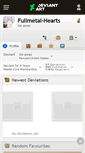 Mobile Screenshot of fullmetal-hearts.deviantart.com