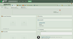 Desktop Screenshot of pointy1010.deviantart.com