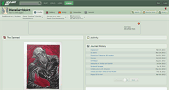 Desktop Screenshot of dianagarridoart.deviantart.com