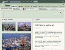 Tablet Screenshot of jjuenger.deviantart.com