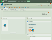 Tablet Screenshot of mudkipseestoo.deviantart.com