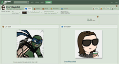 Desktop Screenshot of everydayartist.deviantart.com