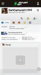 Mobile Screenshot of darksamuraix1999.deviantart.com