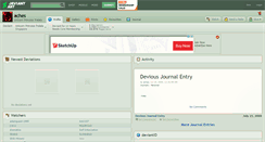 Desktop Screenshot of aches.deviantart.com