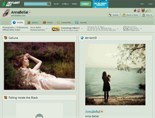 Tablet Screenshot of annabelial.deviantart.com