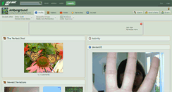 Desktop Screenshot of amberground.deviantart.com