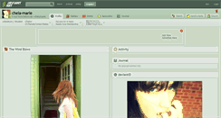Desktop Screenshot of chela-marie.deviantart.com