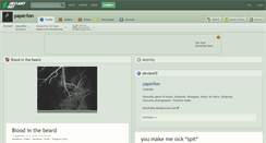 Desktop Screenshot of paperlion.deviantart.com