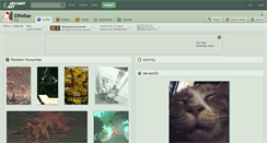Desktop Screenshot of elfierae.deviantart.com