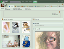 Tablet Screenshot of ke9.deviantart.com