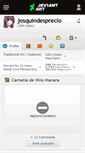 Mobile Screenshot of josquindesprecio.deviantart.com