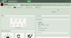 Desktop Screenshot of inkblort.deviantart.com