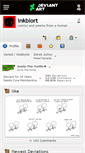 Mobile Screenshot of inkblort.deviantart.com