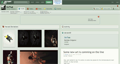 Desktop Screenshot of dothat.deviantart.com