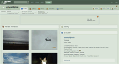 Desktop Screenshot of emeraldpixie.deviantart.com